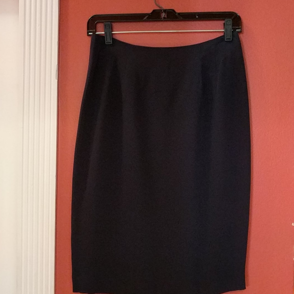 Navy skirt